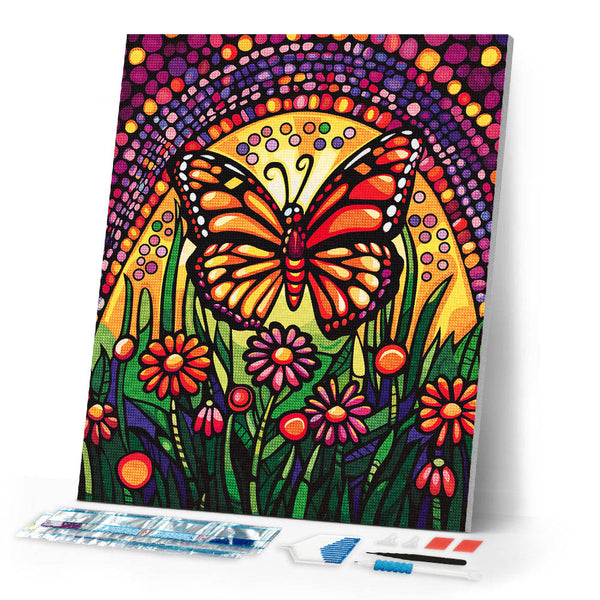 Diamond Painting - Mosaic Butterfly