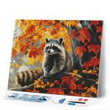 Diamond Painting - Fall Raccoon