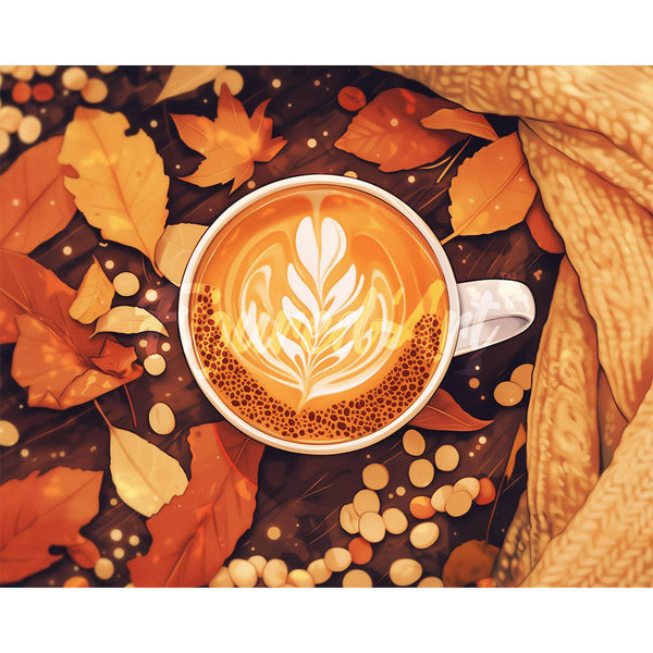Diamond Painting - Cozy Fall Latte
