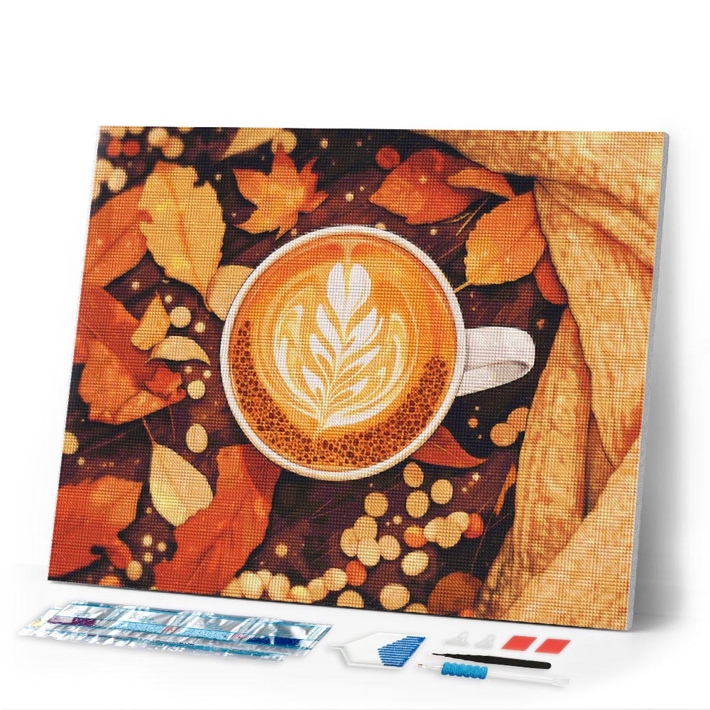 Diamond Painting - Cozy Fall Latte