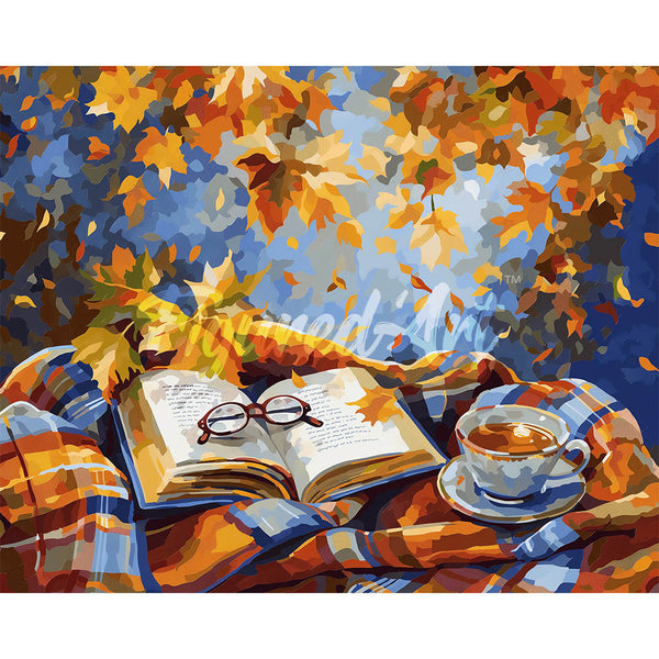 Diamond Painting - Fall Reading Escape