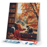 Diamond Painting - Cat's Fall View