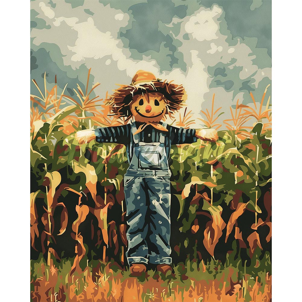 Diamond Painting - Fall Scarecrow
