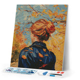 Diamond Painting - Van Gogh-Inspired Fall Lady