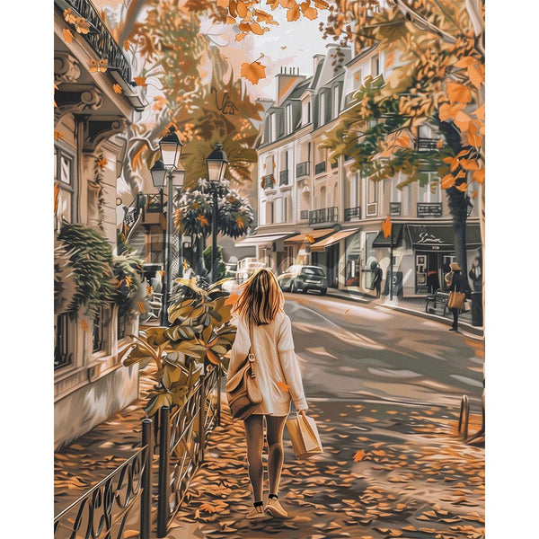 Diamond Painting - Fall Day in the City