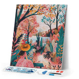 Diamond Painting - Colorful Fall Garden