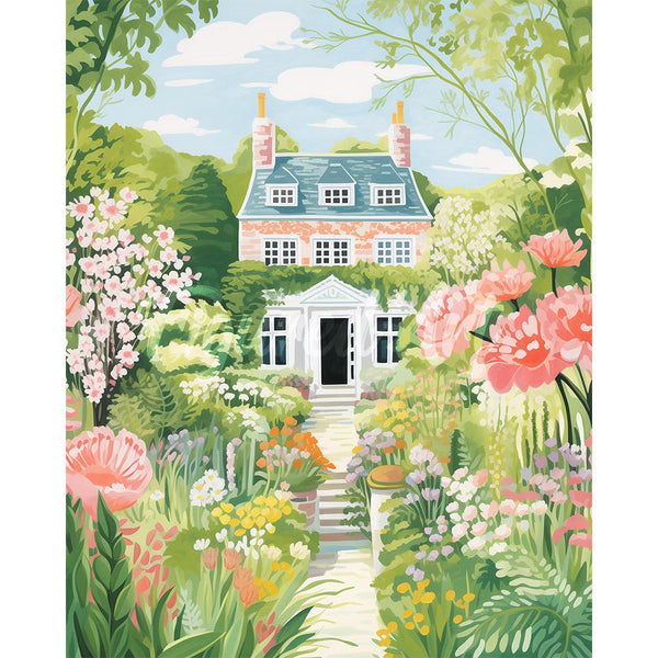 Diamond Painting - Garden House
