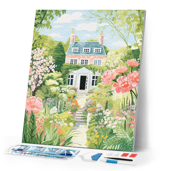 Diamond Painting - Garden House