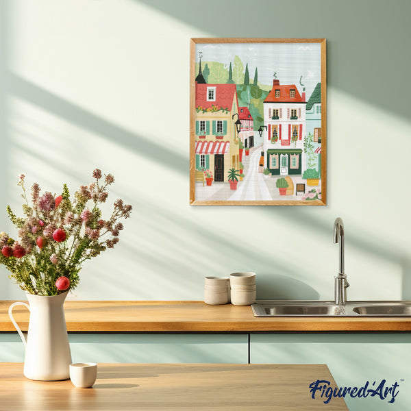 Diamond Painting - Green View Village