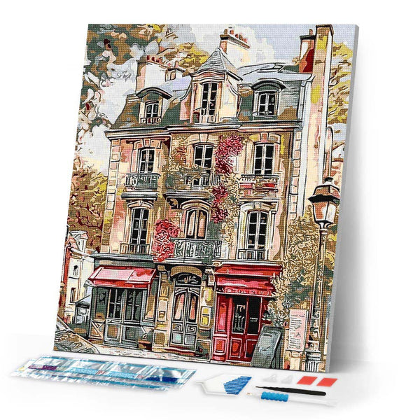 Diamond Painting - Vintage Paris Facades