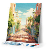 Diamond Painting - Coastal Staircase