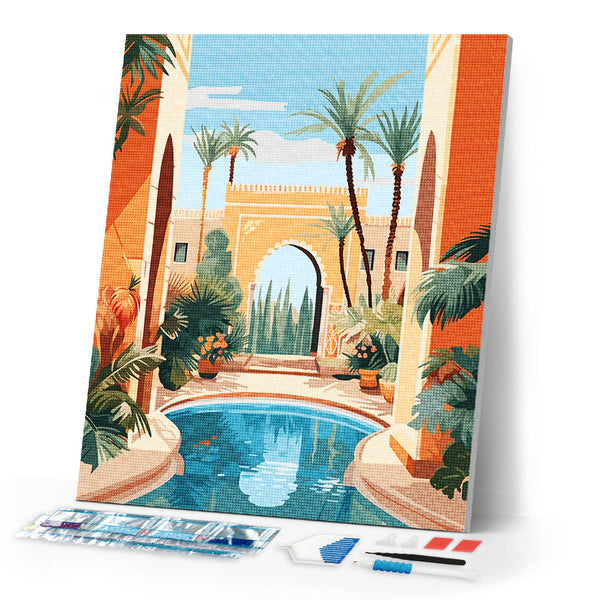 Diamond Painting - Luxury Moroccan Villa