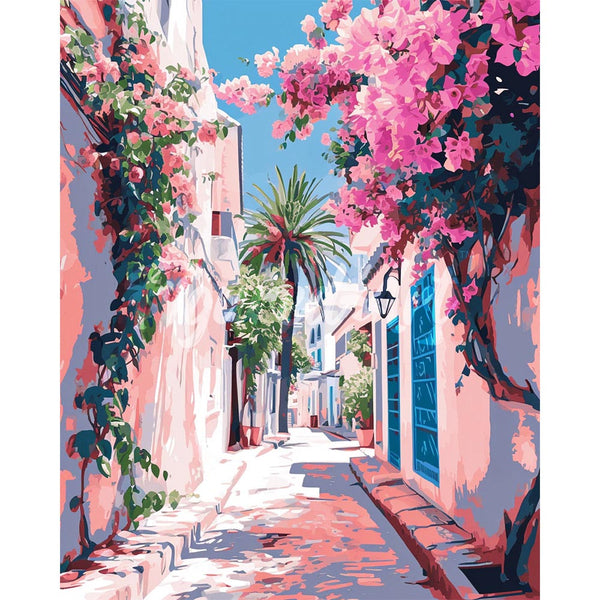 Diamond Painting - Blooming Alley