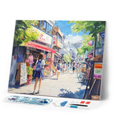 Diamond Painting - Japanese Neighborhood Morning
