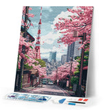 Diamond Painting - Tokyo Sakura Street