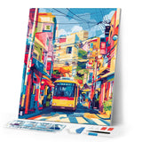 Diamond Painting - Tokyo City Bus