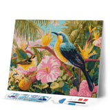 Diamond Painting - Tropical Garden Birds