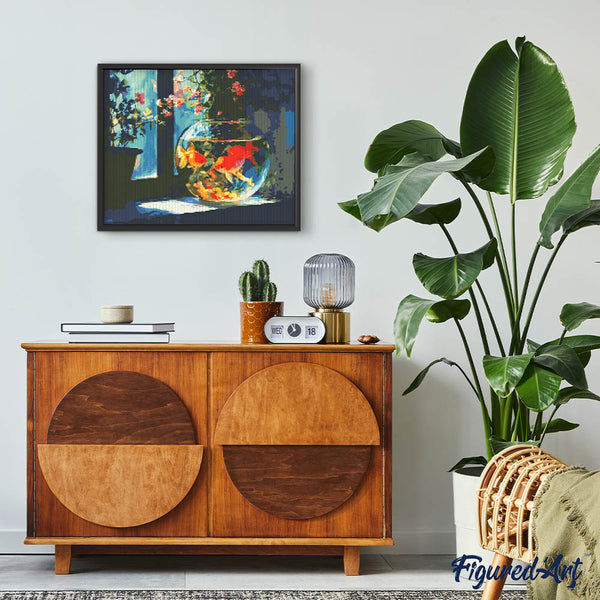 Diamond Painting - Sunlit Fishbowl