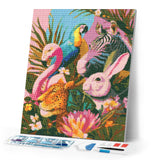 Diamond Painting - Jungle Friends