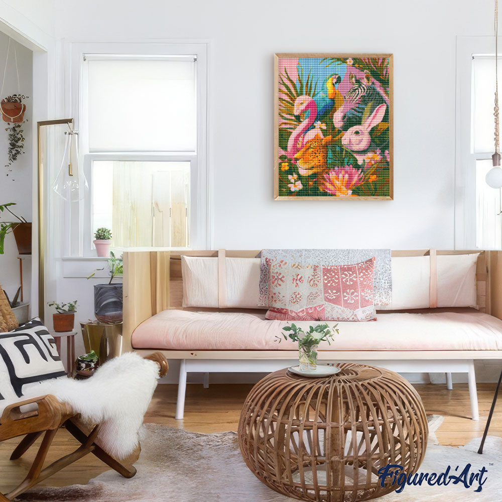 Diamond Painting - Jungle Friends