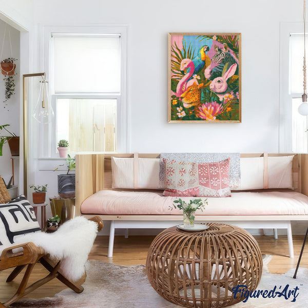 Diamond Painting - Jungle Friends