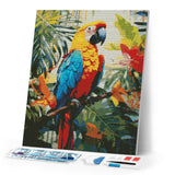 Diamond Painting - Tropical Macaw