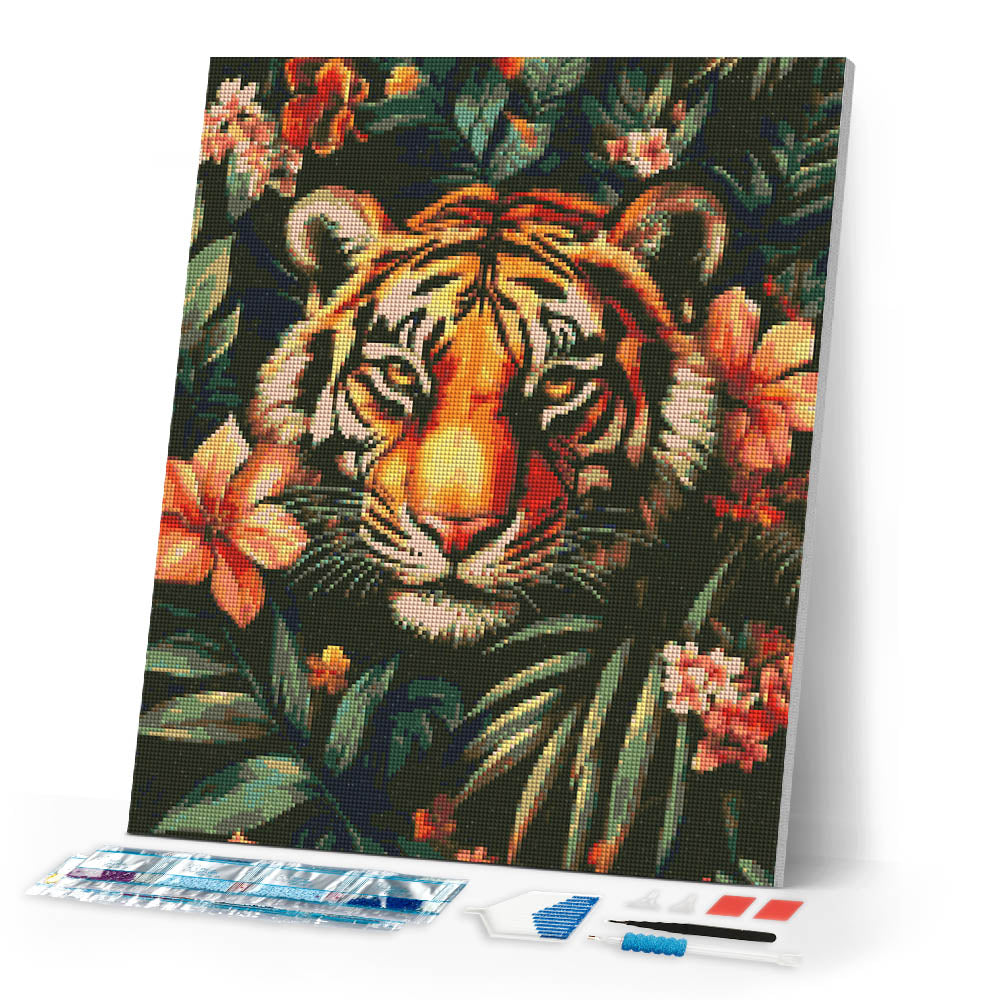Diamond Painting - Tropical Tiger