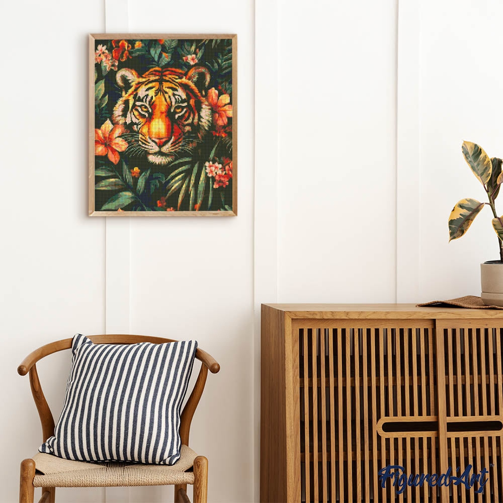 Diamond Painting - Tropical Tiger