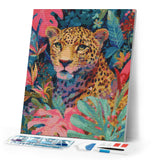 Diamond Painting - Tropical Leopard
