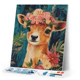 Diamond Painting - Floral Fawn