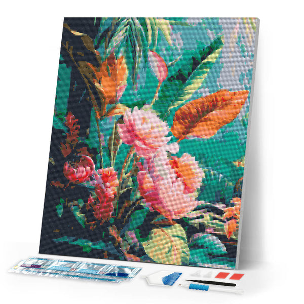 Diamond Painting - Jungle Blossoms