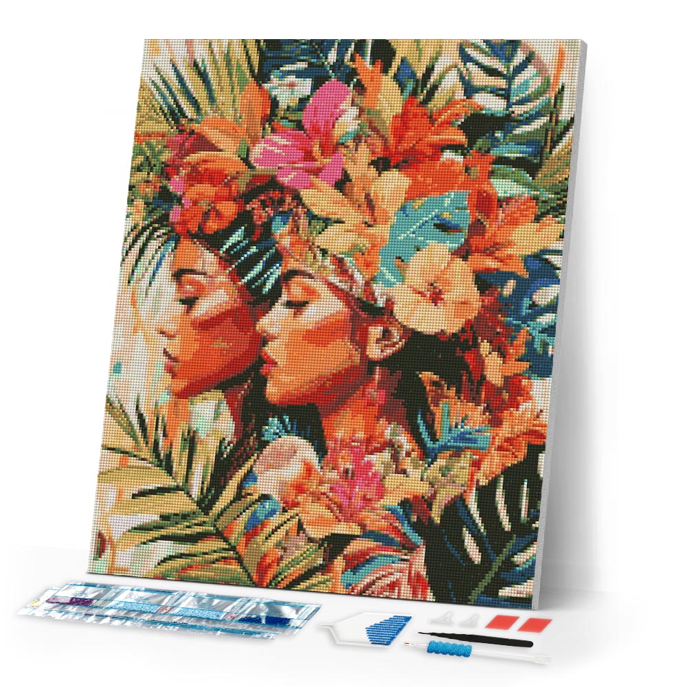 Diamond Painting - Tropical Sisters