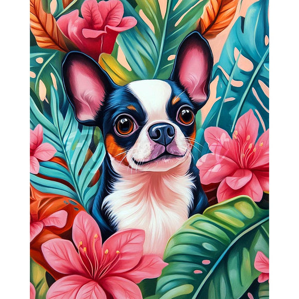 Diamond Painting - Tropical Pup
