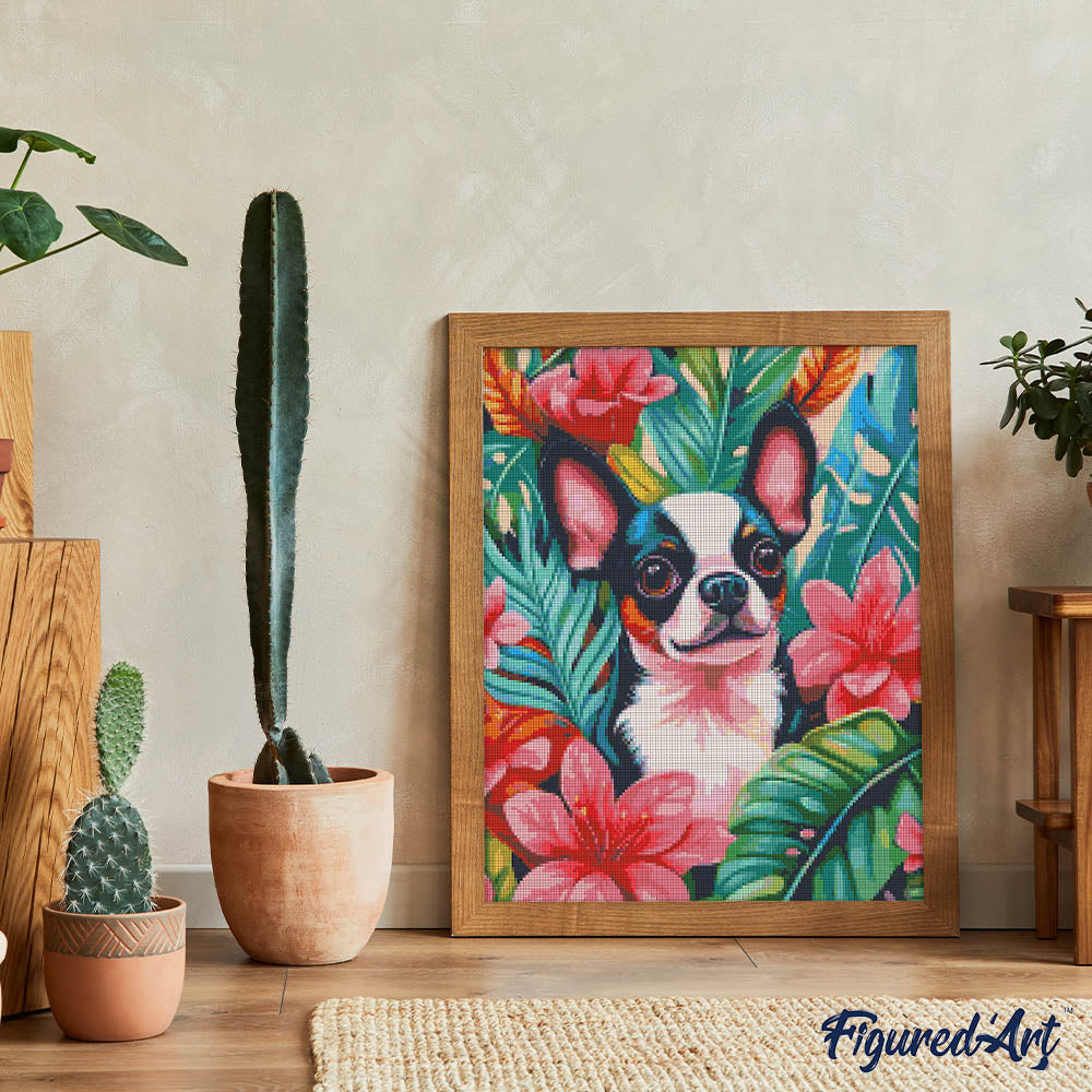 Diamond Painting - Tropical Pup