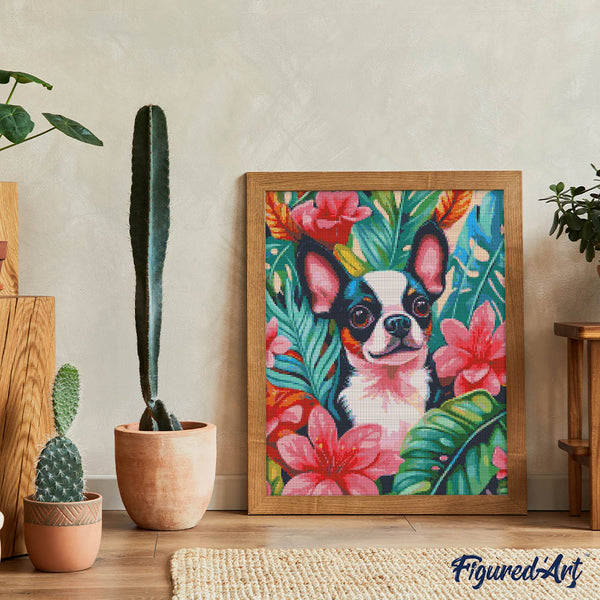 Diamond Painting - Tropical Pup