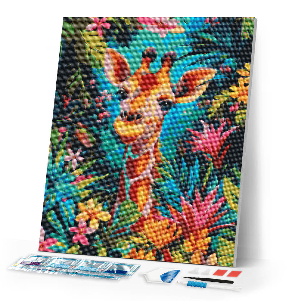 Diamond Painting - Tropical Giraffe