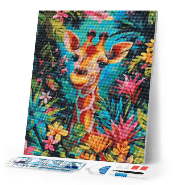 Diamond Painting - Tropical Giraffe