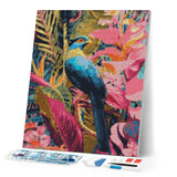 Diamond Painting - Tropical Blue Bird