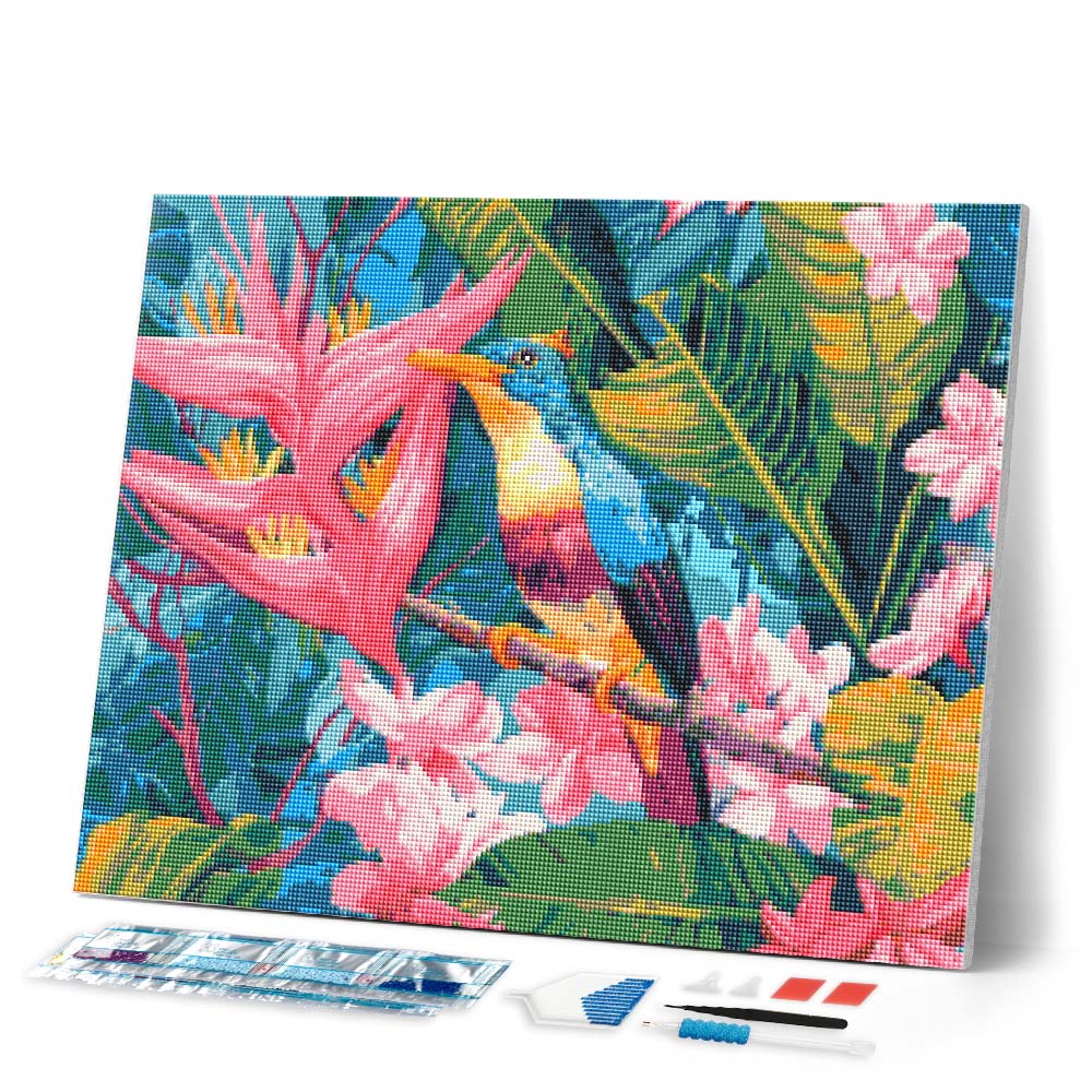 Diamond Painting - Tropical Jungle Bird