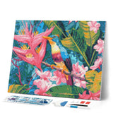 Diamond Painting - Tropical Jungle Bird