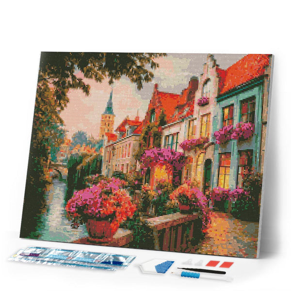Diamond Painting - Canal Houses