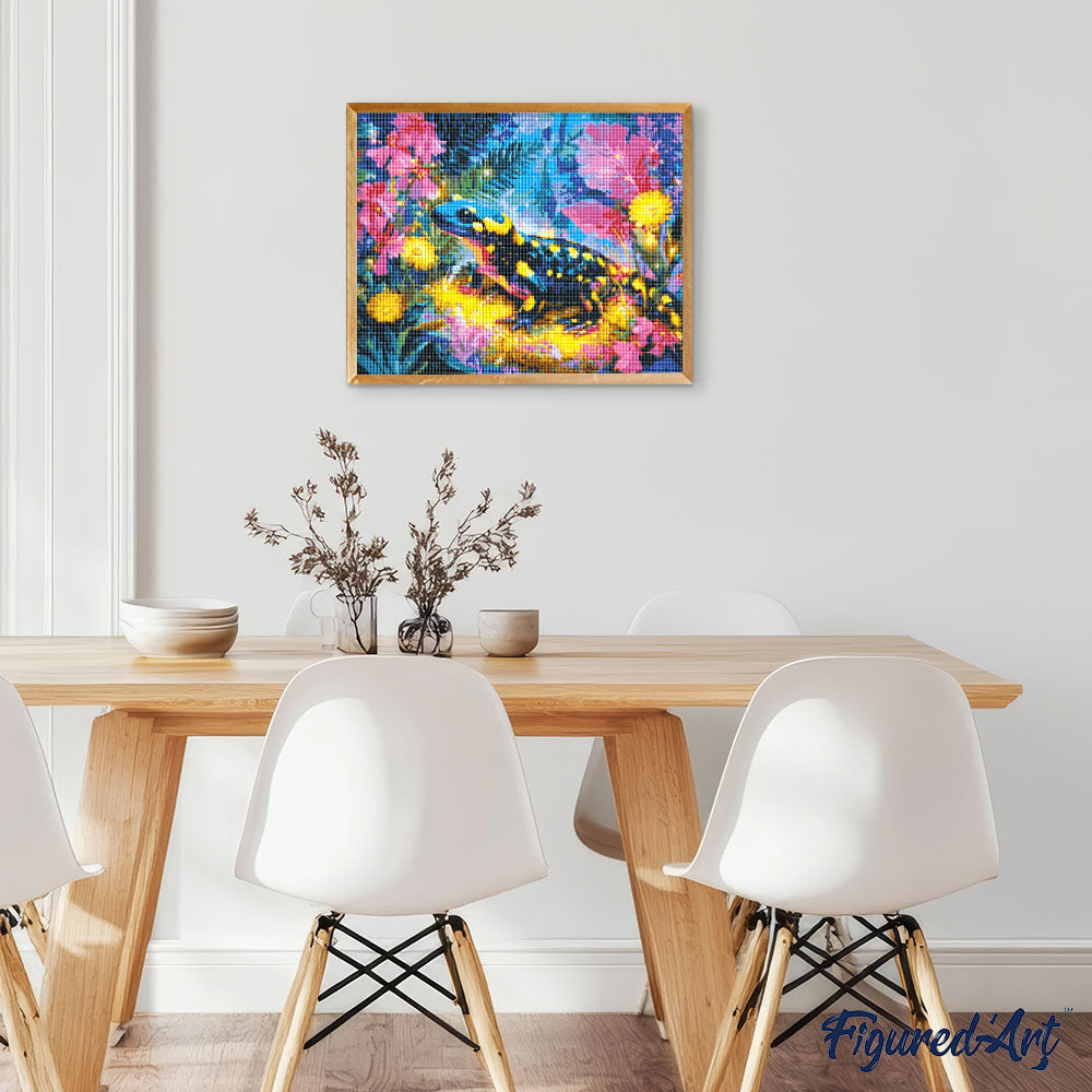 Diamond Painting - Polka Dot Salamander