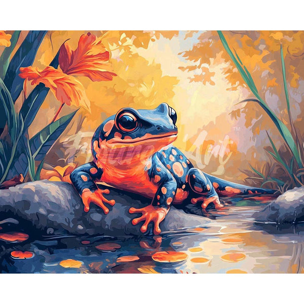 Diamond Painting - Moody Salamander
