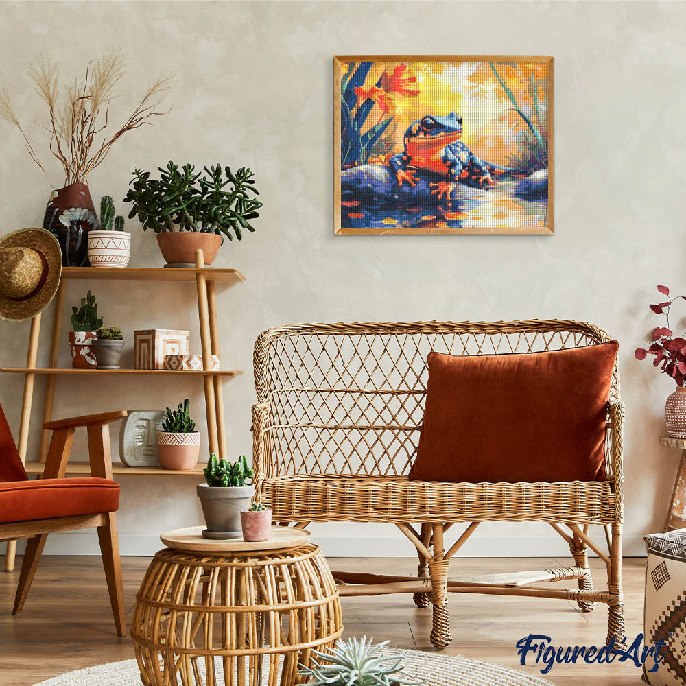 Diamond Painting - Moody Salamander