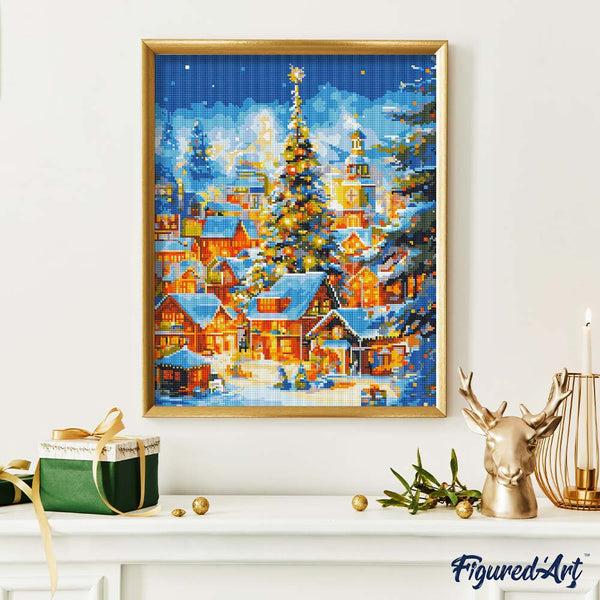 Diamond Painting - Sparkling Christmas Village