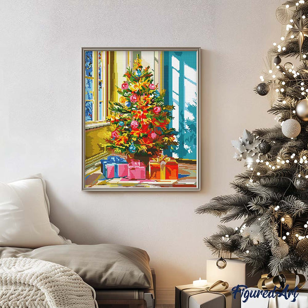 Diamond Painting - Bright Christmas Tree