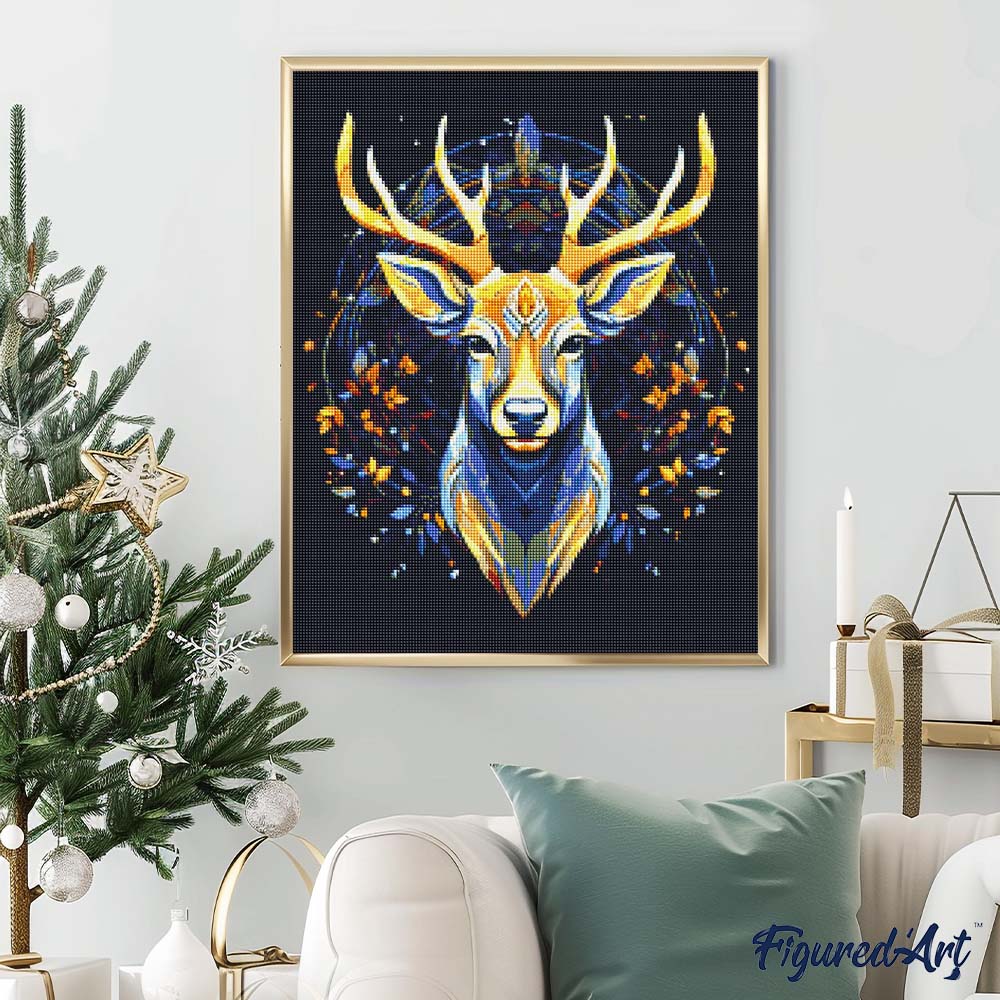 Diamond Painting - Majestic Reindeer