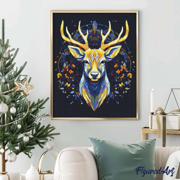Diamond Painting - Majestic Reindeer