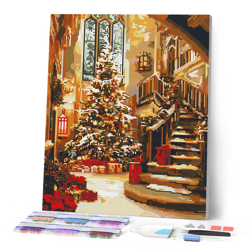 Diamond Painting - Grand Christmas Hall