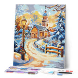 Diamond Painting - Path to the Chapel
